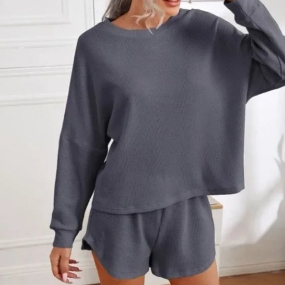 Pajama Set Grey